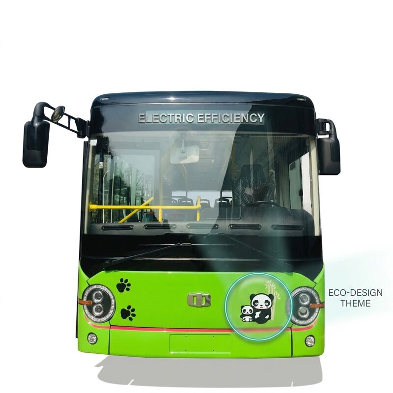6.6m Bus Listrik Nol Emisi ZEV 24 Kursi untuk Transportasi Perkotaan