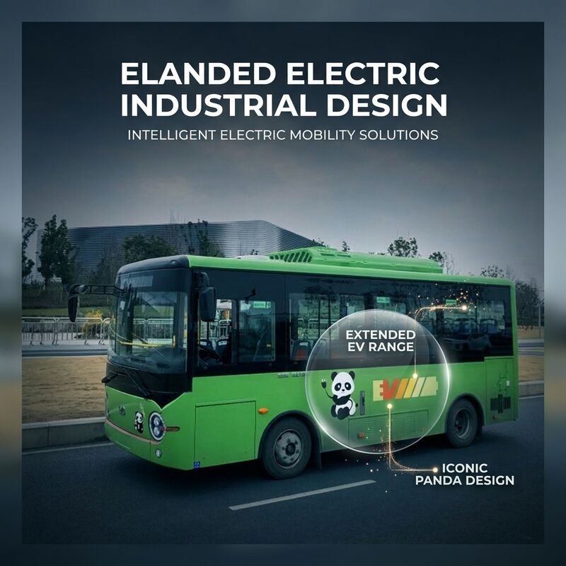 LHD 6.6m E-Bus Bus Listrik Murni Dengan Penutup Lantai Pengisian Daya Kilat