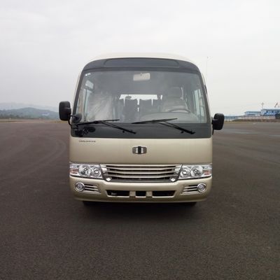 32 Seater Electric Coach Commuter Bus Automatic Transmission Jarak jelajah 200km