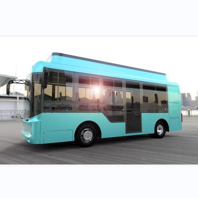 LHD RHD Green Travel Electric Mini Bus Zero Emission Bus jarak jauh.