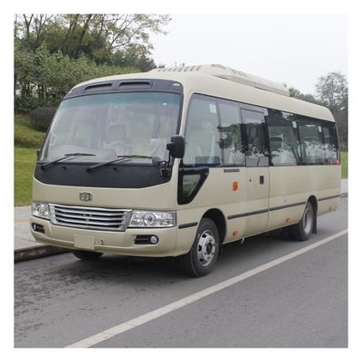 7m diesel Coaster Buses Manual 5 Gear 26 kursi bus kota untuk transportasi umum.