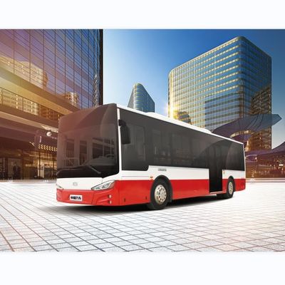 10,5m 30 Kursi Angkutan Umum Bus Antarkota Listrik 240kw