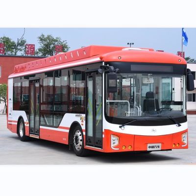 Angkutan Penumpang Bus Listrik Baterai 10m Jarak tempuh 69 Km/J 250km