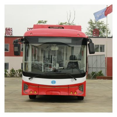10.5m Bus Wisata Listrik Murni dengan Kapasitas 94 Penumpang 268.7 Kwh Baterai dan 240kw Max Power