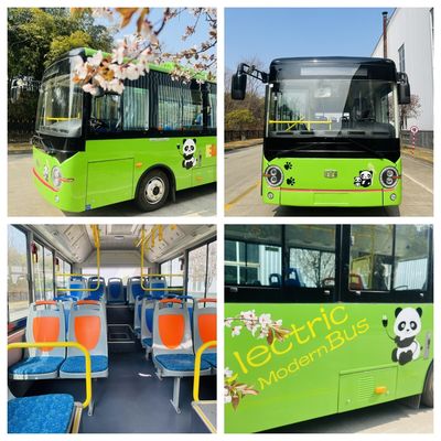 Bus Kota Listrik Mini Bus Perkotaan Konsumsi Energi Rendah 0,35kwh/km