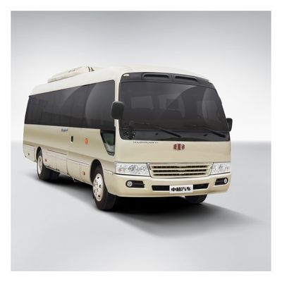 6m Diesel Coaster Bus 19 Seater Manual LHD/RHD kendaraan kustom.