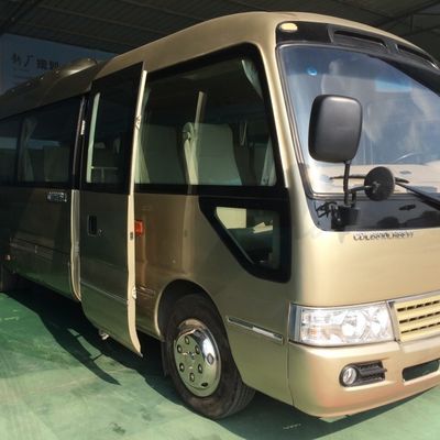 Bus Coaster Diesel 8m 19 Kursi Dengan AC LHD RHD Kecepatan Tertinggi 100km / H