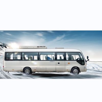 Bus Diesel Coaster 22 Seater Dengan Transmisi Otomatis Dan Monitor LCD