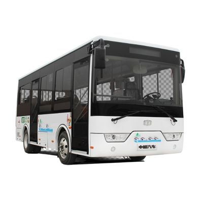 6.6m Electric Mini bus ev bus transmisi otomatis LHD atau RHD untuk layanan antar kota.