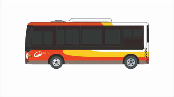 Solusi Pengangkutan Masyarakat Perkotaan Bus Kota Listrik 10,5m Dengan 30 Kursi Dan Baterai 268kwh