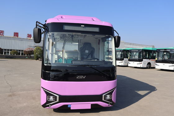 5.4m Mini Electric Bus 11 Seater Long Range Battery Electric Bus Untuk Sistem Transportasi Perkotaan.