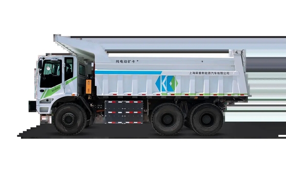 Truk Tambang Listrik 110 Ton dengan Baterai LFP 528kWh