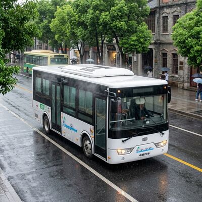 6.6m 16 Kursi LHD Mini Bus Listrik Bus Elektronik untuk Transportasi Umum Kota Urban
