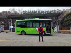 7m Angkutan Bus Mini Listrik Umum LHD Mengemudi Mileage 200km