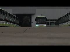 7m, 8,5m low entry, low floor bus listrik kota, drive side motor