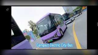 Solusi Transportasi Perkotaan Bus Mini Listrik 5,4m